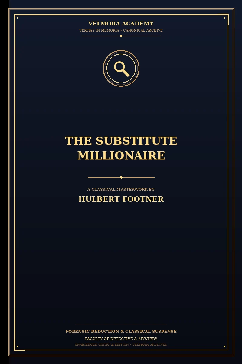 The Substitute Millionaire