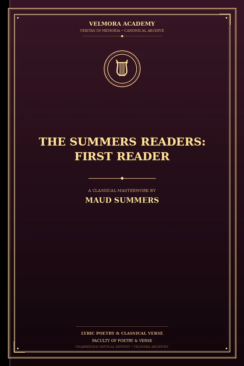 Cover of The Summers readers: first reader