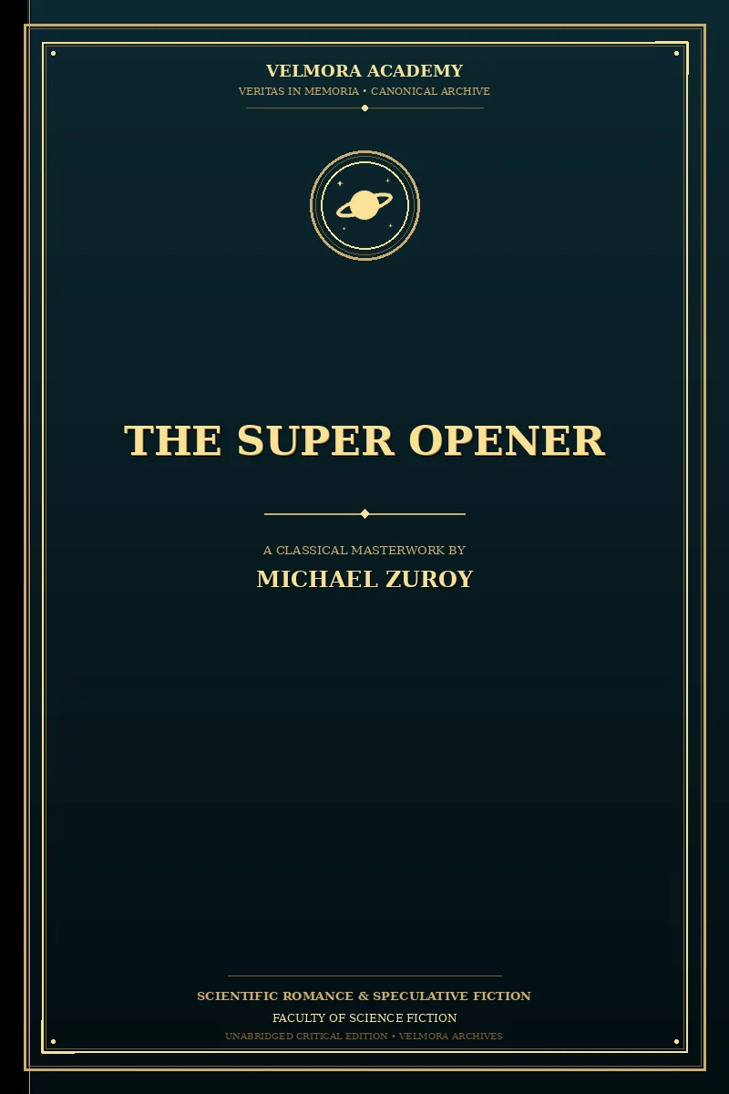 Cover of The Super Opener