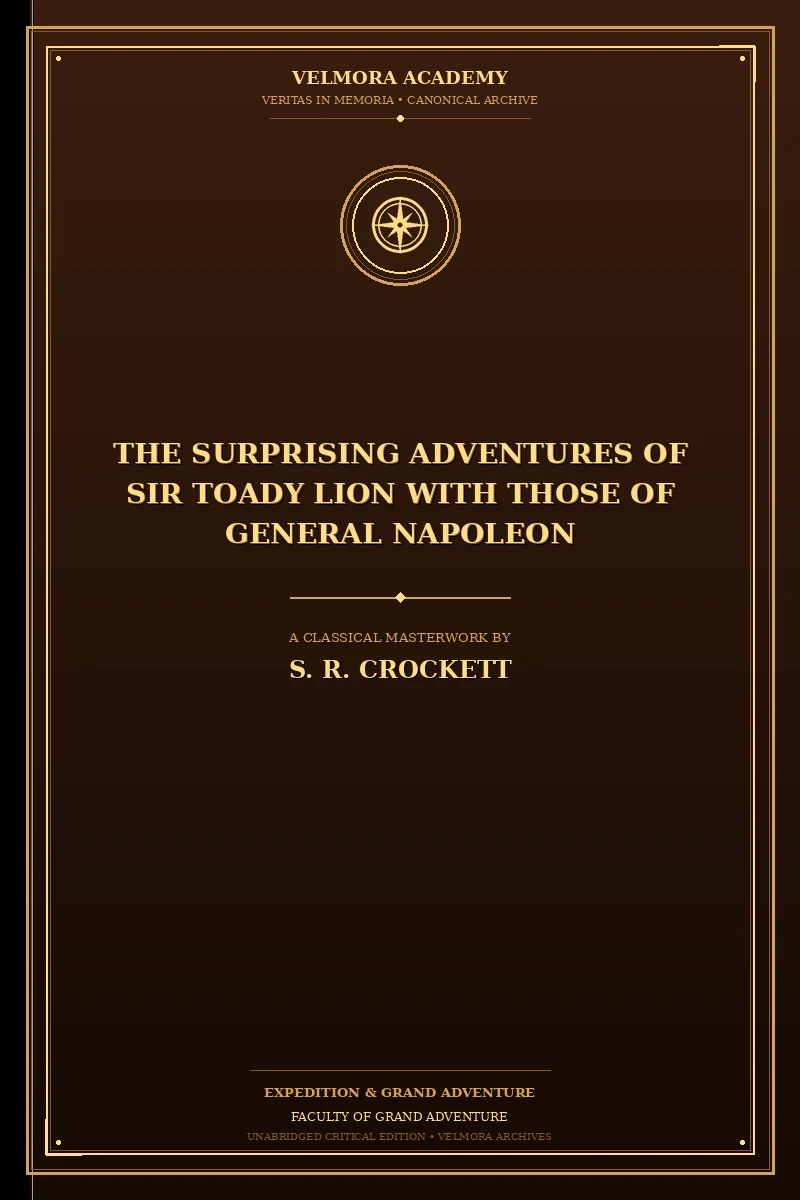 Cover of The Surprising Adventures of Sir Toady Lion with Those of General Napoleon