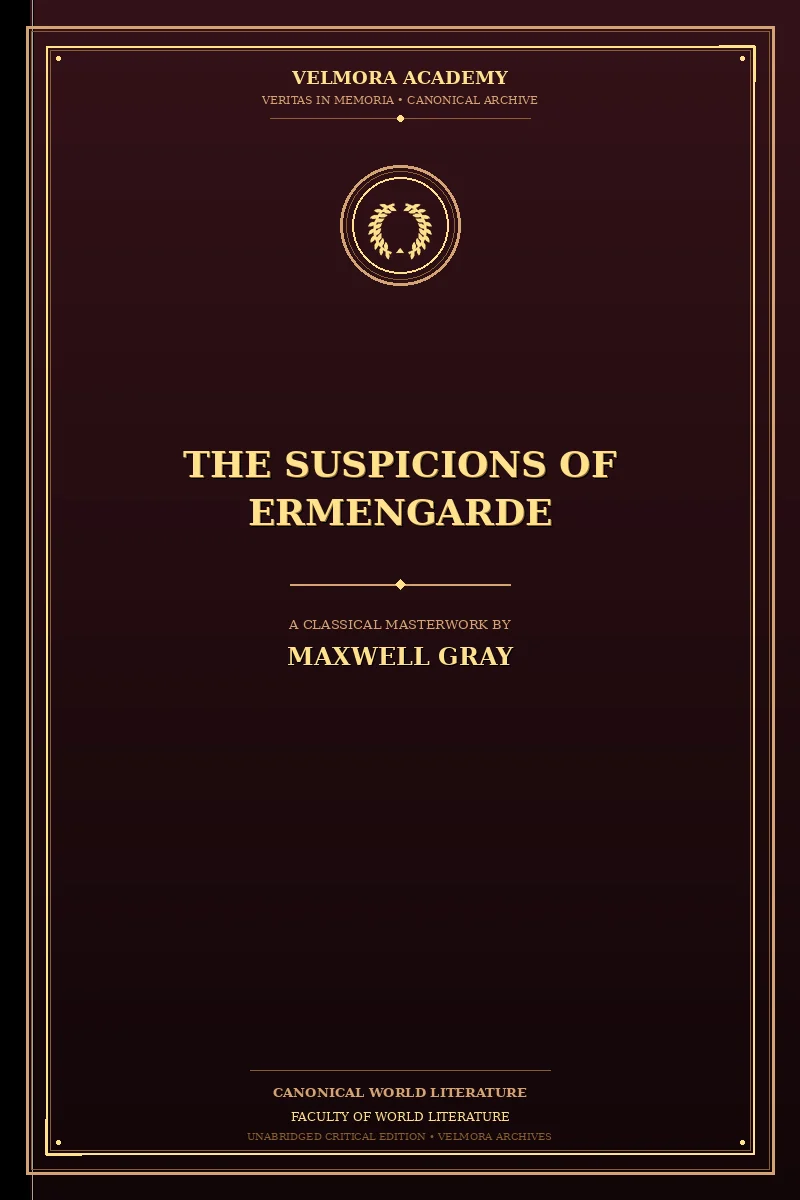 Cover of The suspicions of Ermengarde