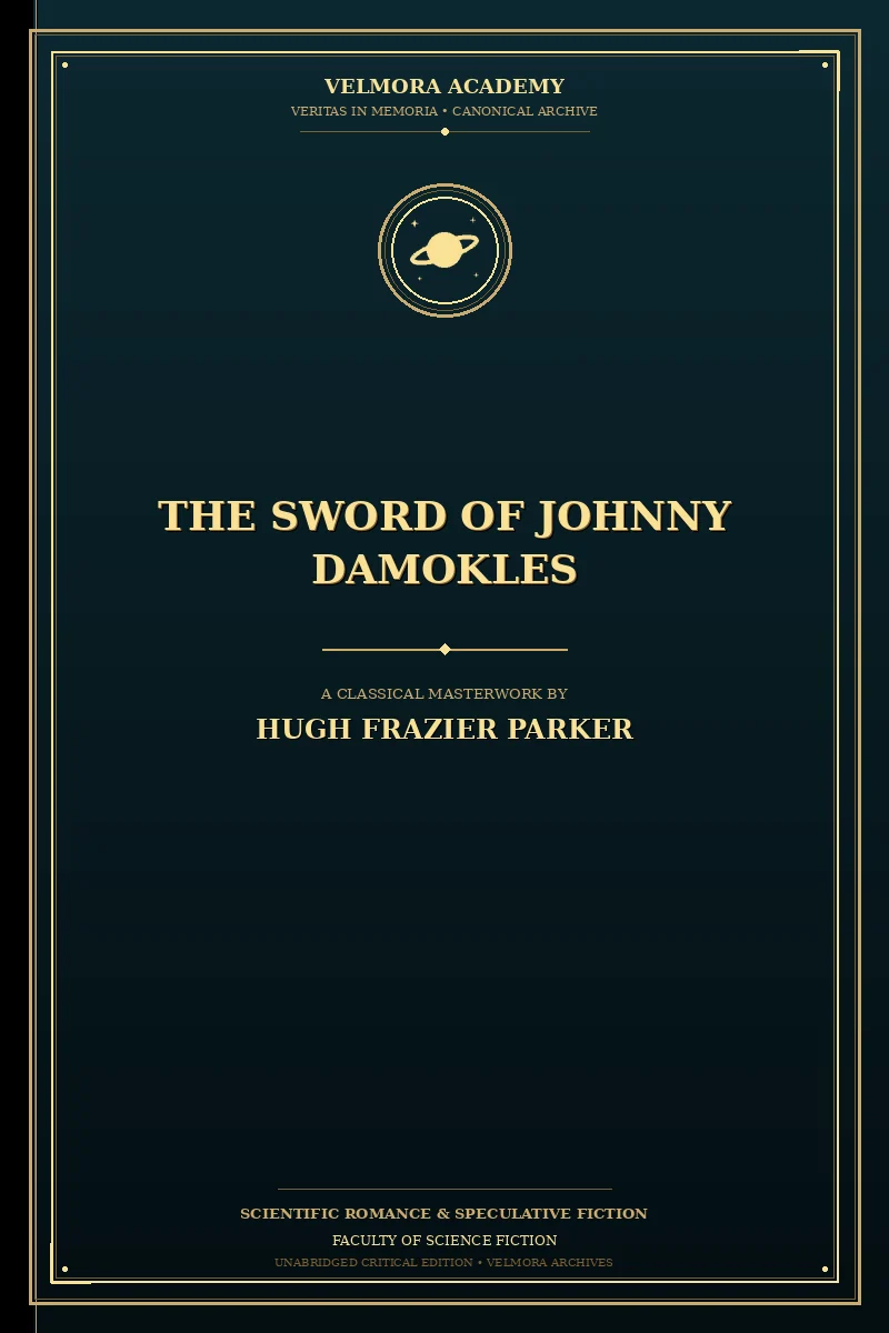 Cover of The Sword of Johnny Damokles