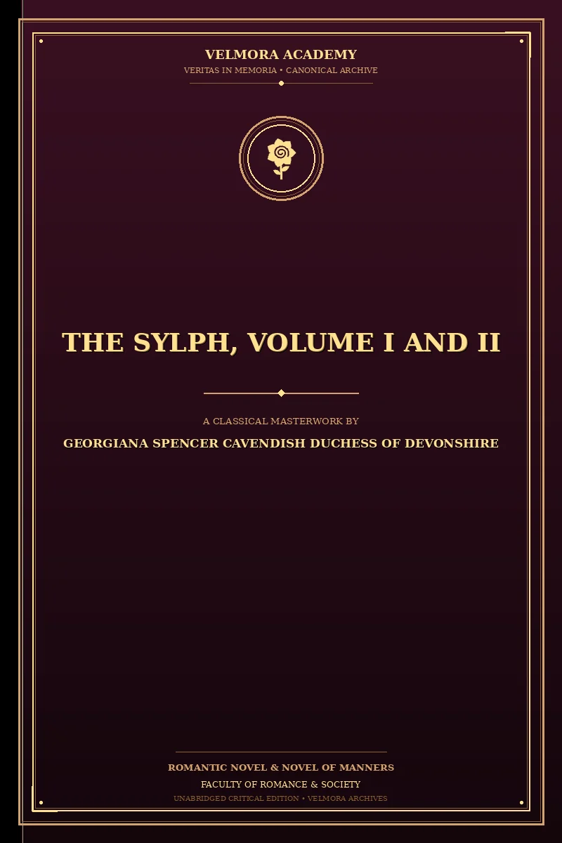 Cover of The Sylph, Volume I and II