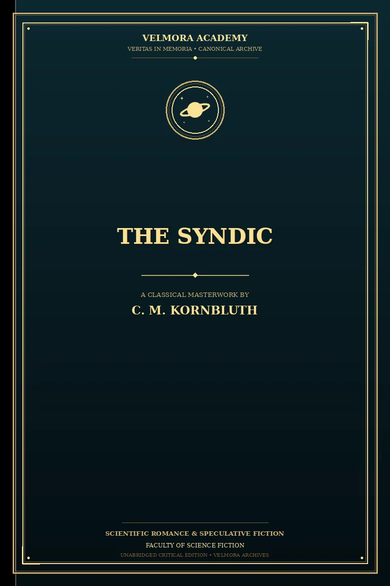 Cover of The Syndic