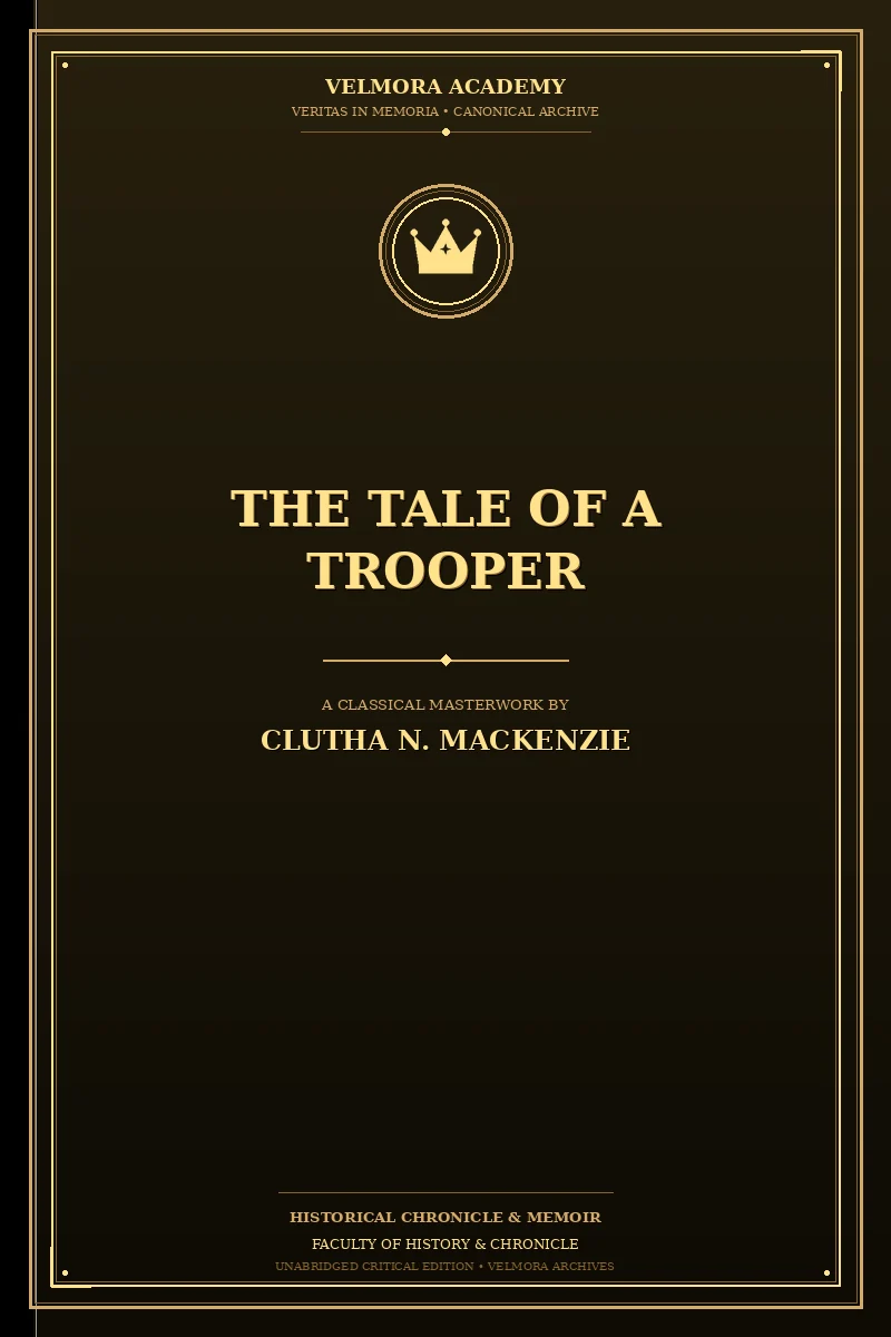Cover of The Tale of a Trooper