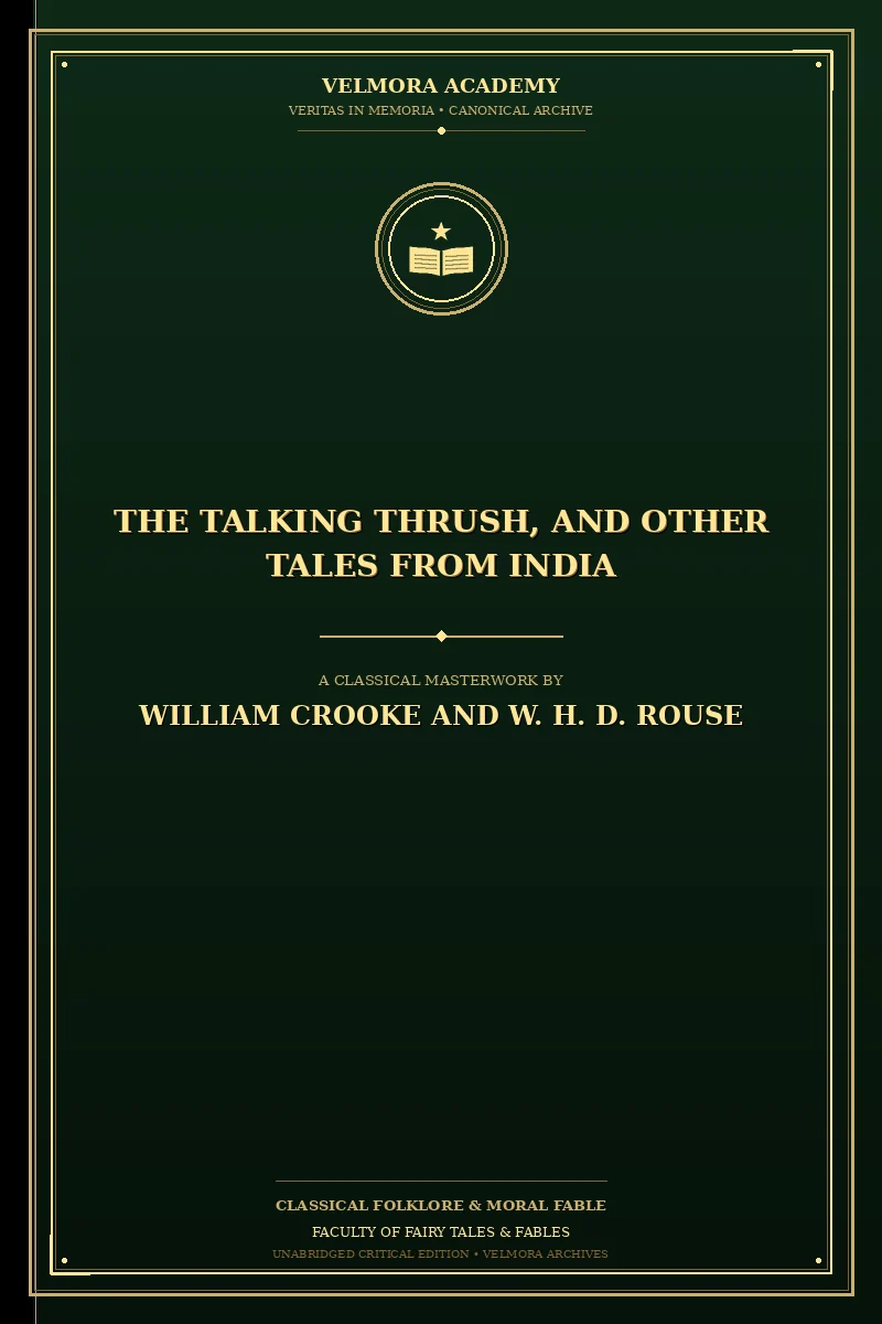 Cover of The Talking Thrush, and Other Tales from India