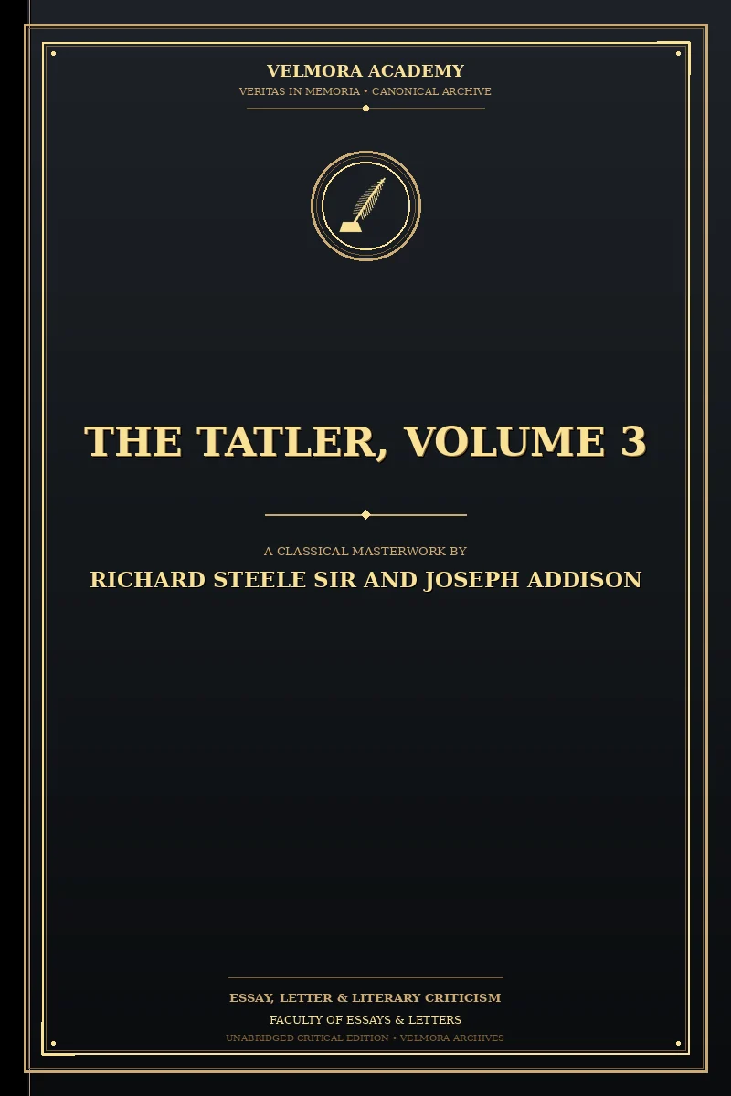 The Tatler, Volume 3
