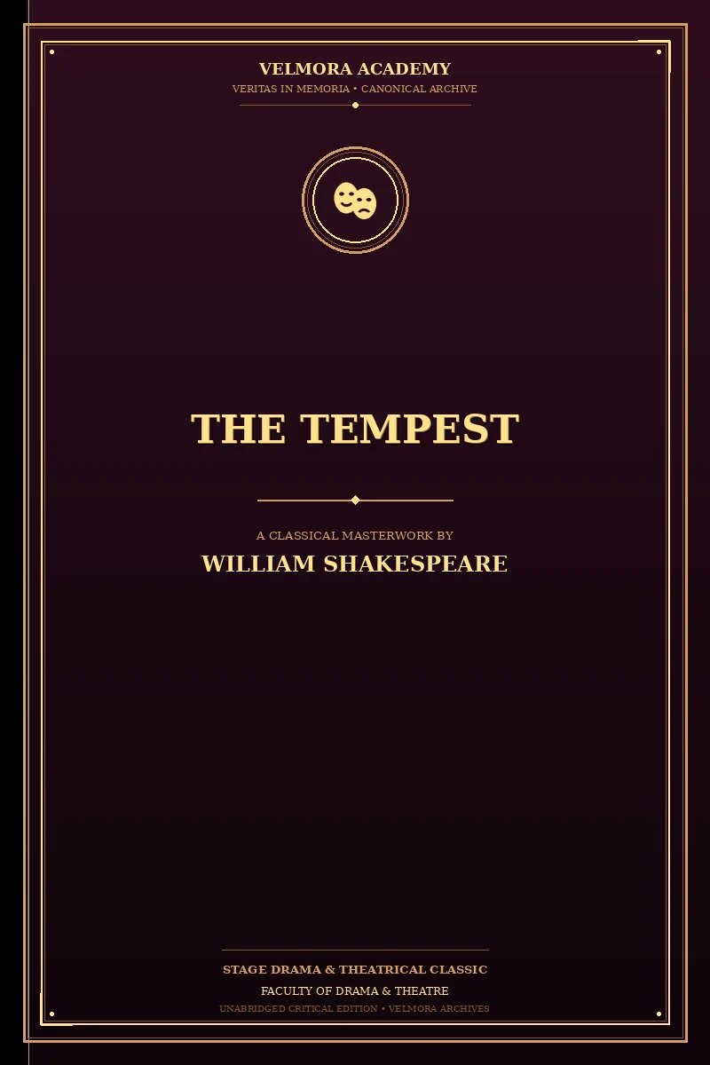 The Tempest — The Works of William Shakespeare [Cambridge