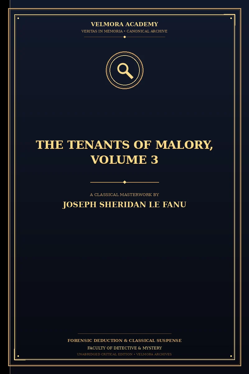 Cover of The Tenants of Malory, Volume 3