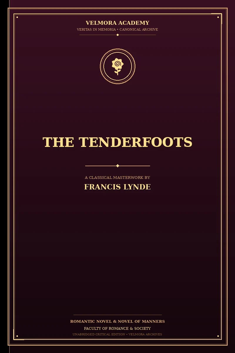 The tenderfoots