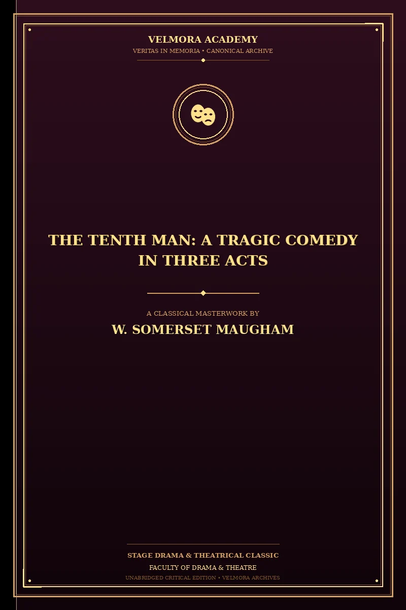 Cover of The Tenth Man: A Tragic Comedy in Three Acts
