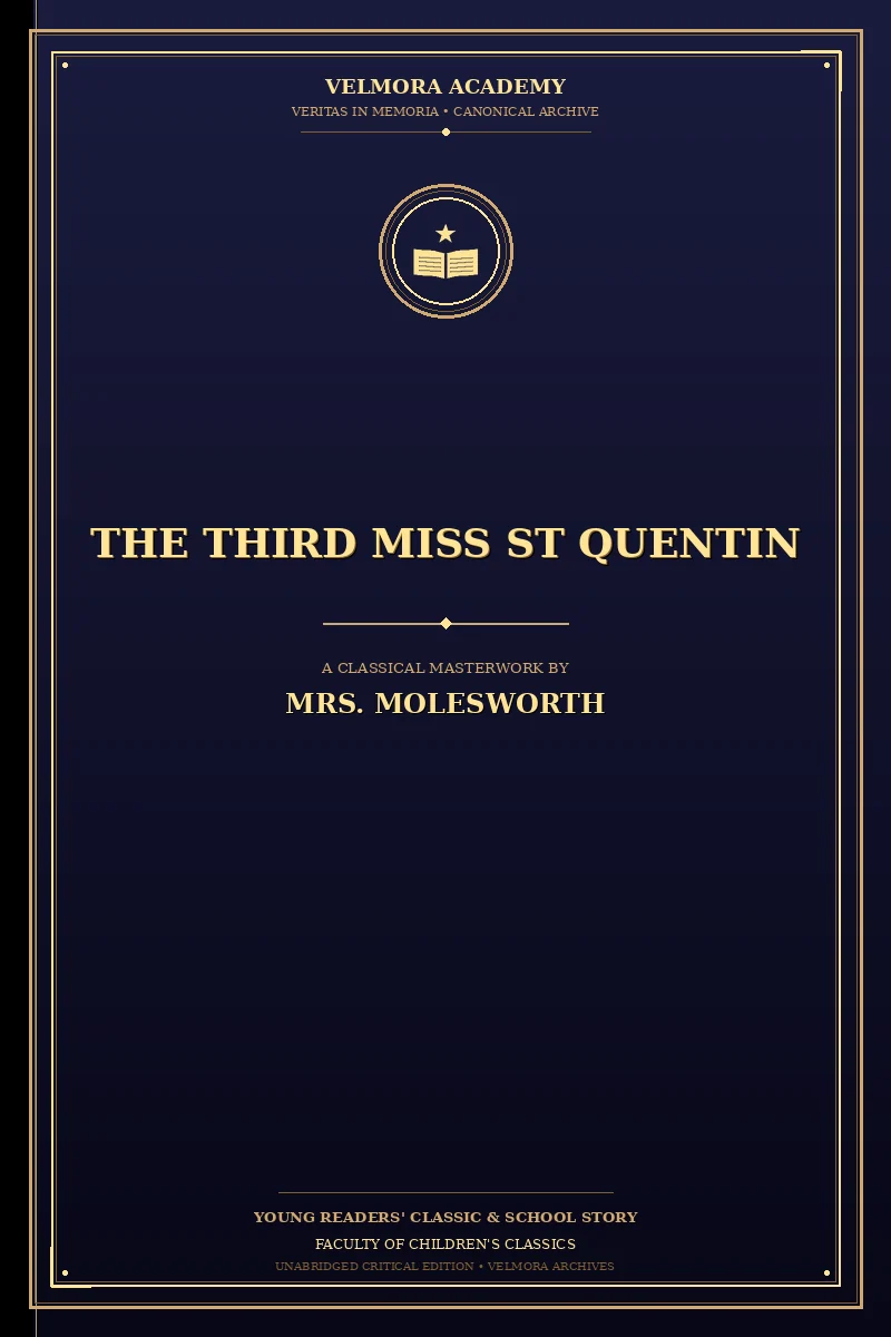 Cover of The Third Miss St Quentin