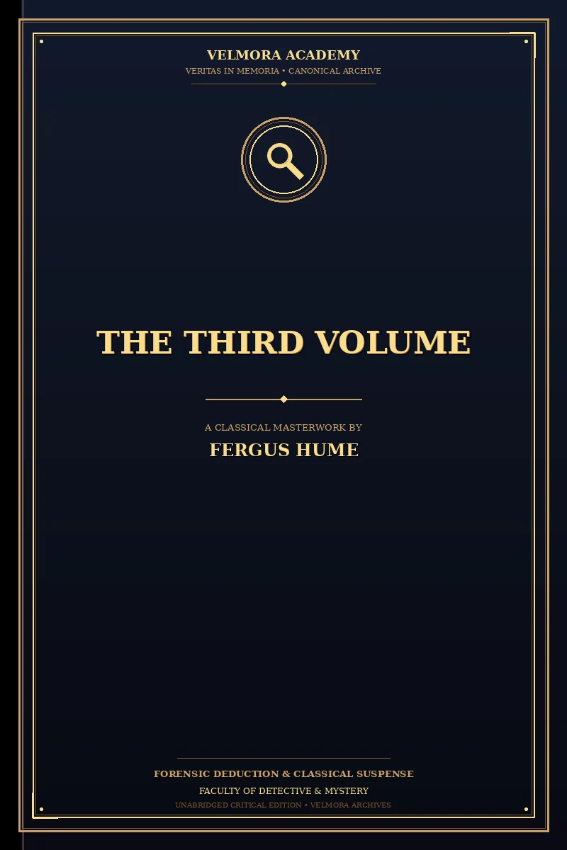 Cover of The Third Volume