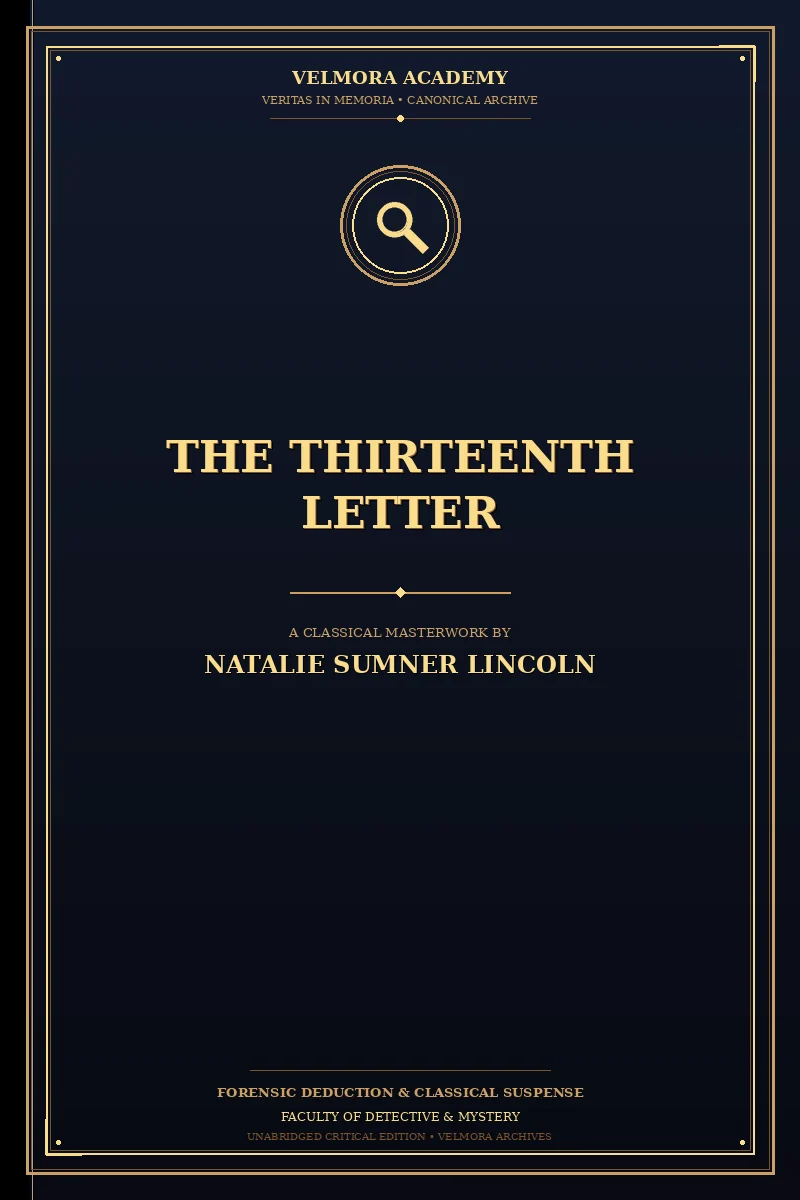 The Thirteenth Letter