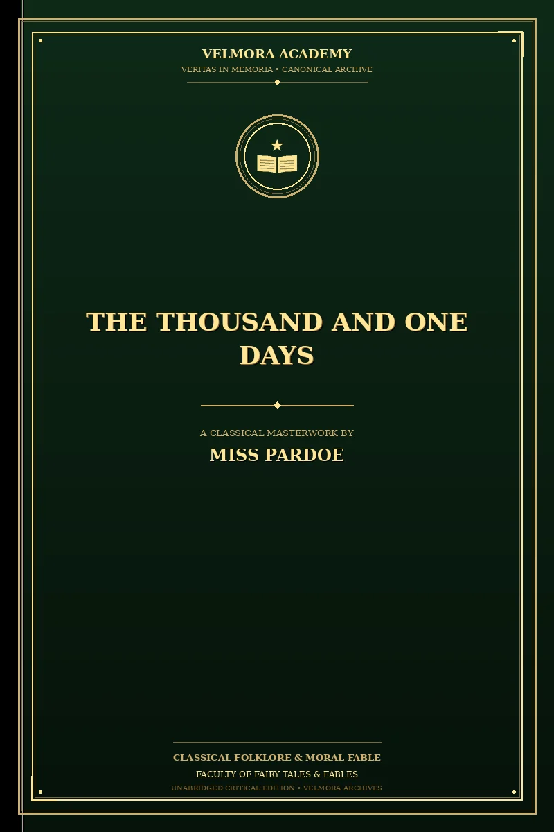 The Thousand and One Days