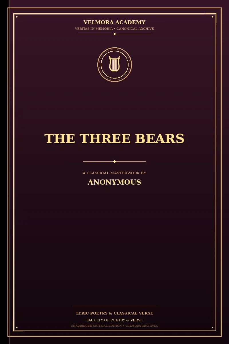 Cover of The Three Bears