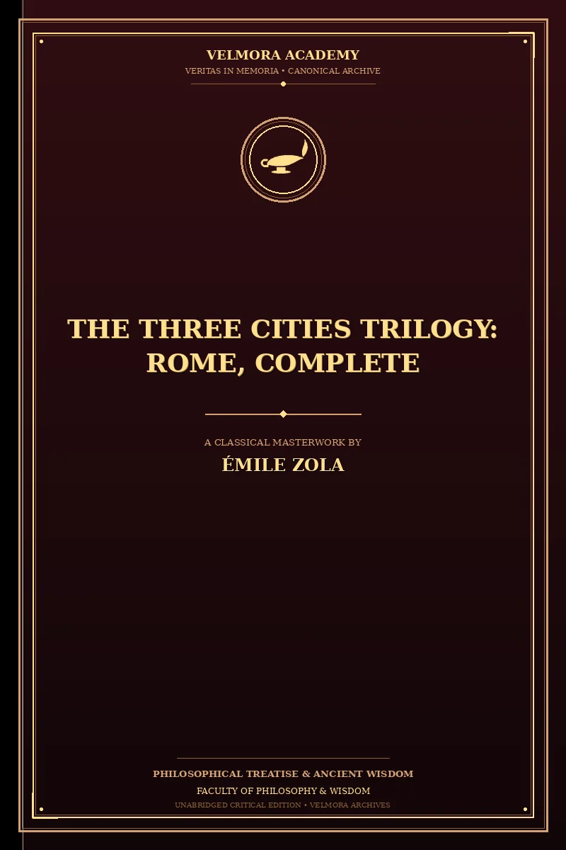Cover of The Three Cities Trilogy: Rome, Complete