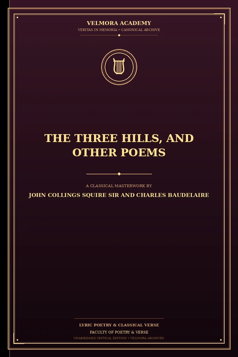 The Three Hills, and Other Poems