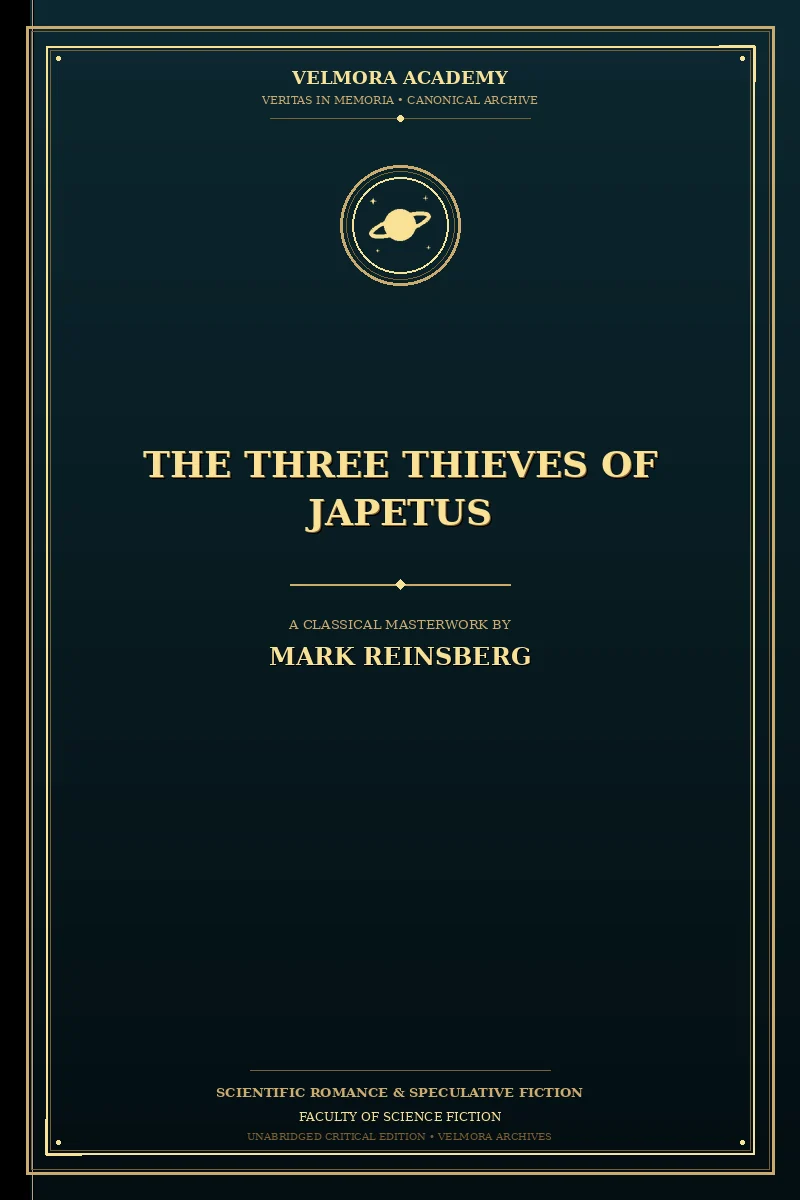 Cover of The Three Thieves of Japetus