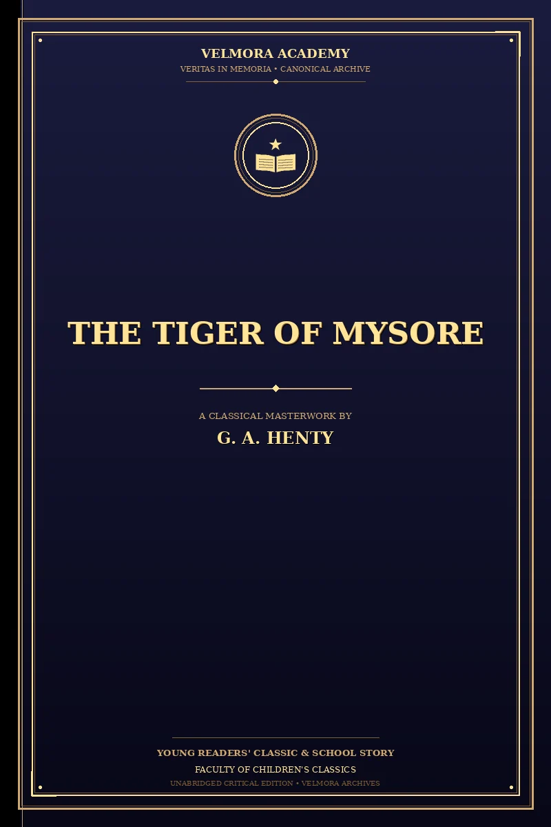 Cover of The Tiger of Mysore