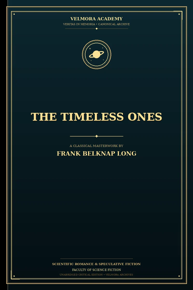 Cover of The Timeless Ones