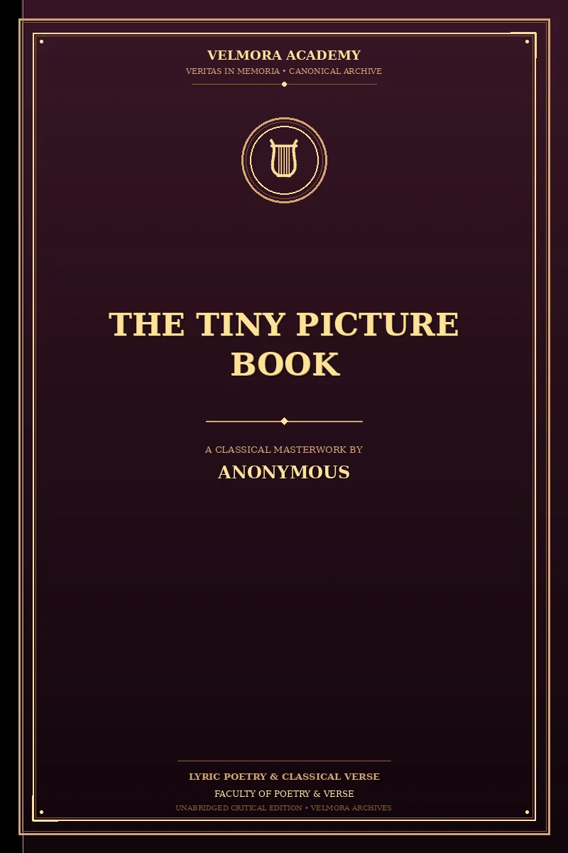 Cover of The Tiny Picture Book