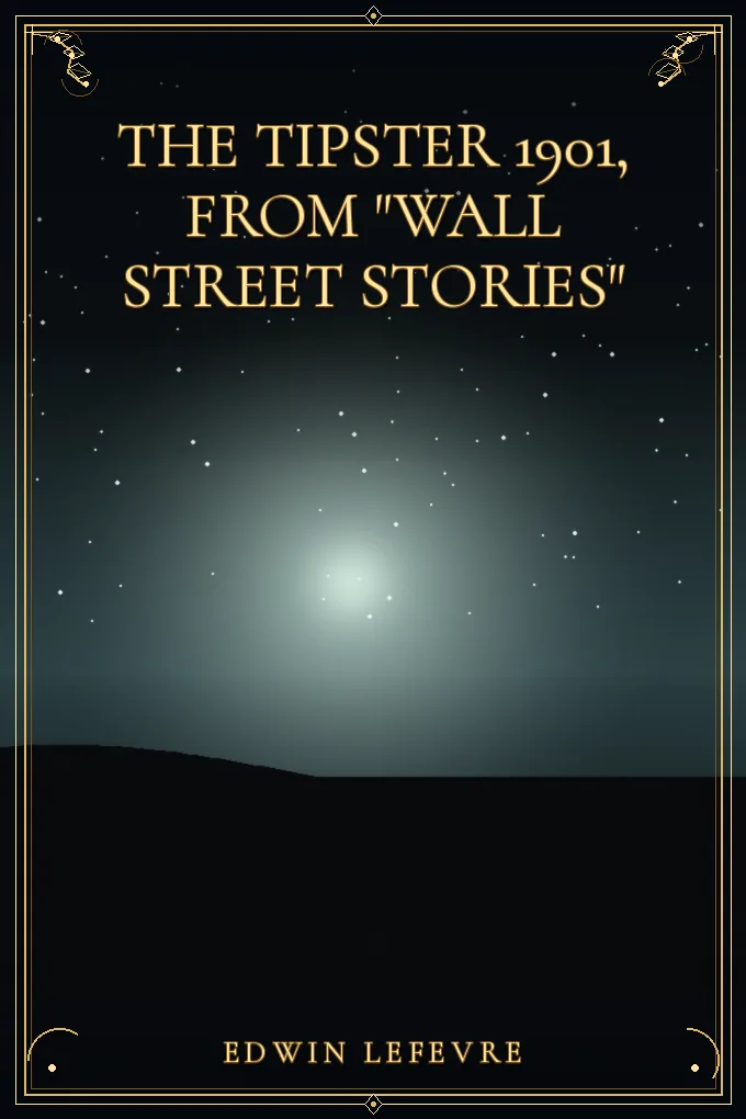 Cover of The Tipster 1901, From "Wall Street Stories"