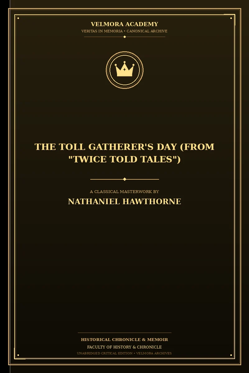 Cover of The Toll Gatherer's Day (From "Twice Told Tales")