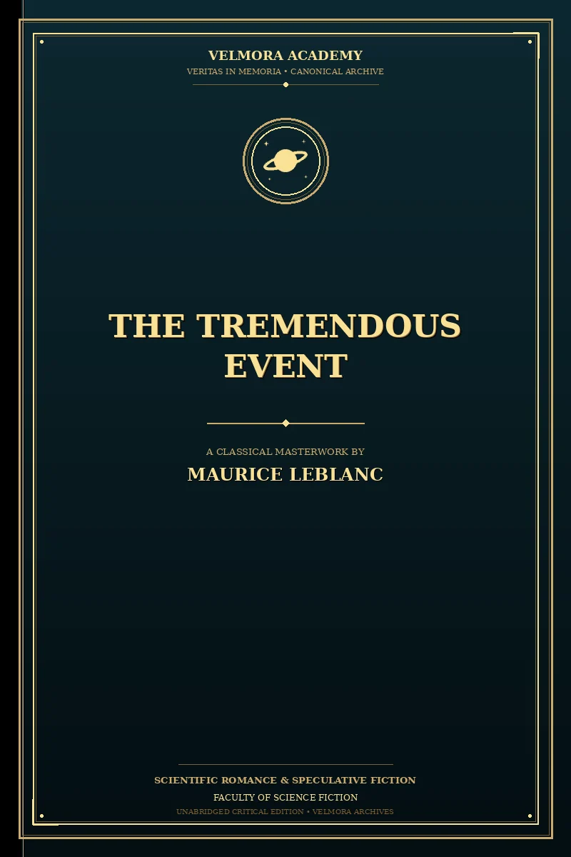 The Tremendous Event