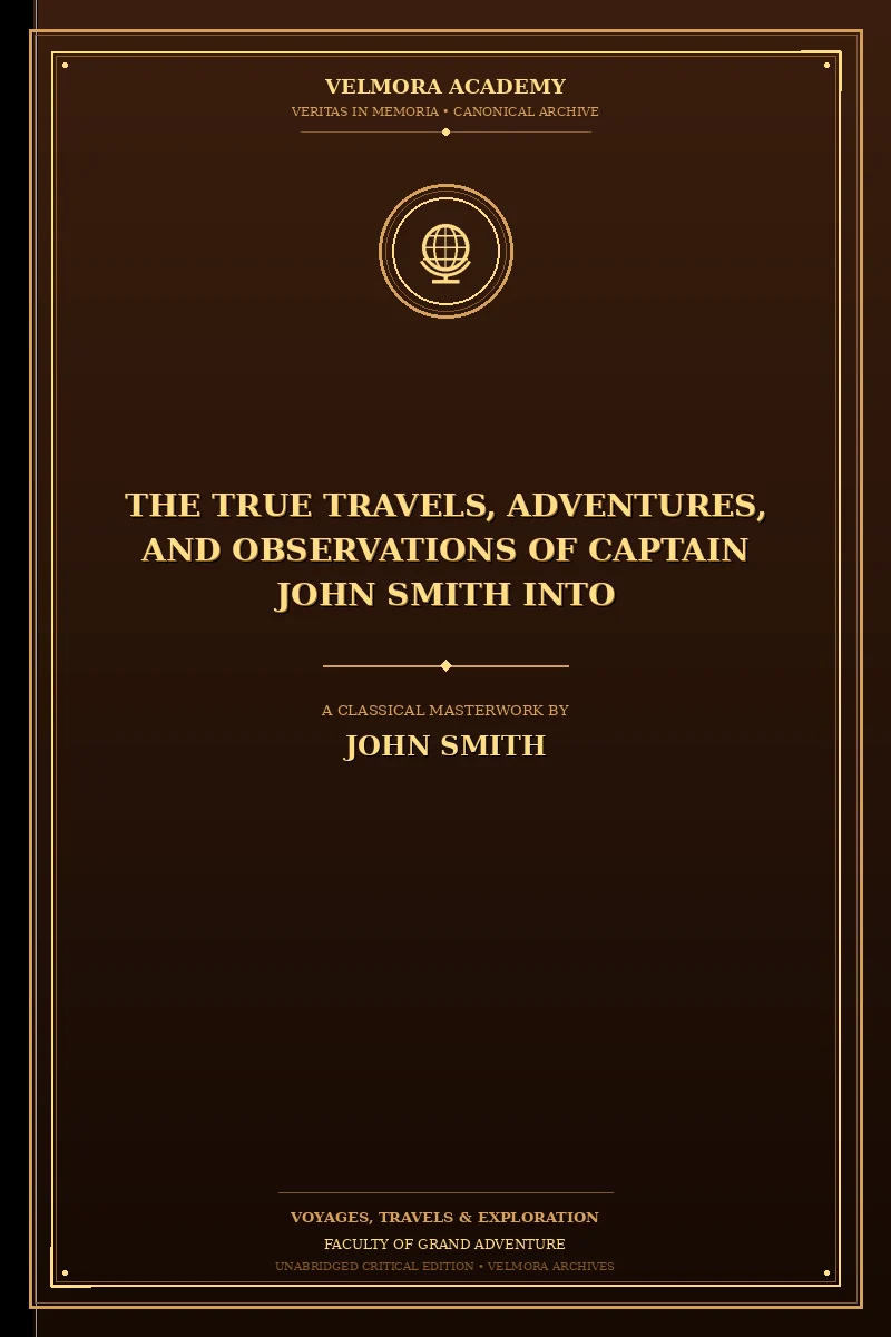 Cover of The True Travels, Adventures, and Observations of Captain John Smith into