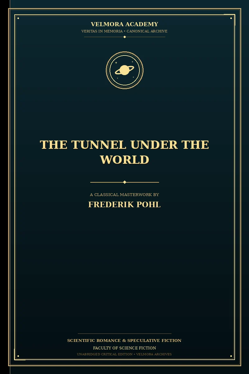 Cover of The Tunnel Under the World