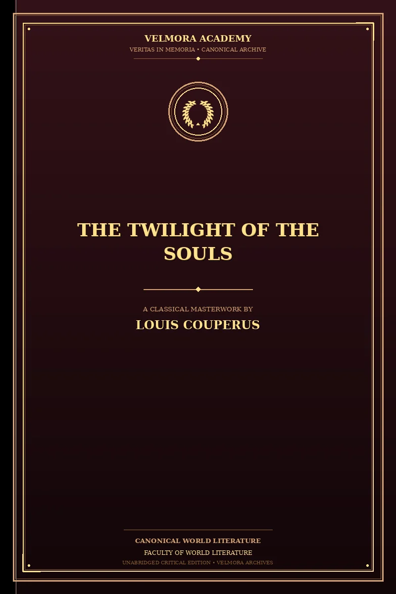 The Twilight of the Souls