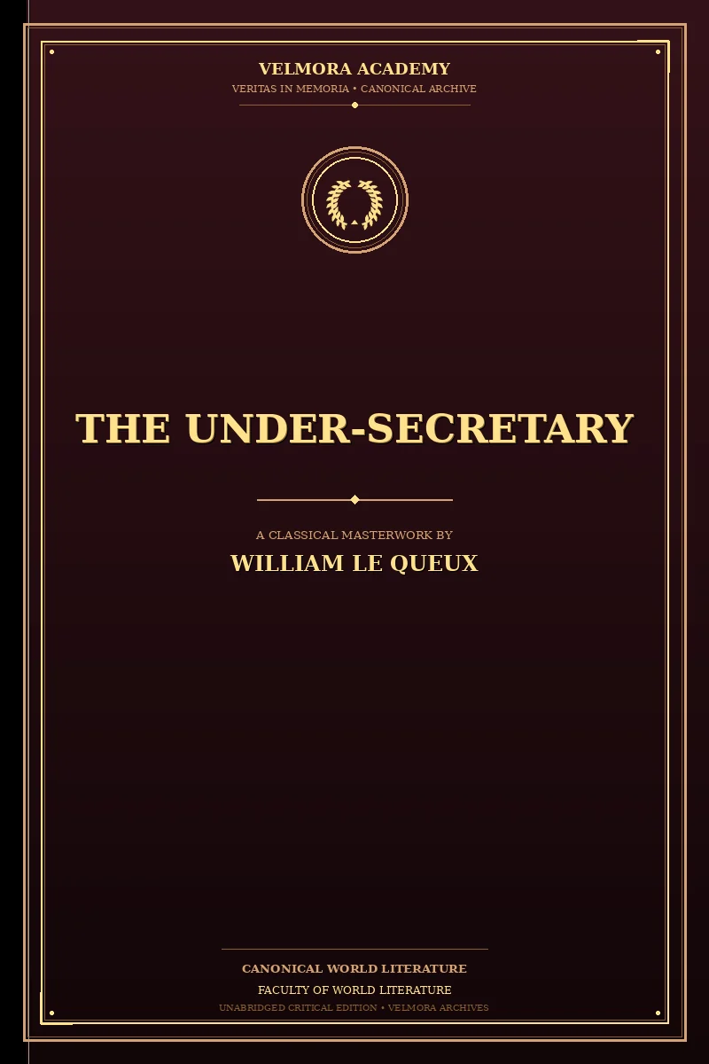 Cover of The Under-Secretary