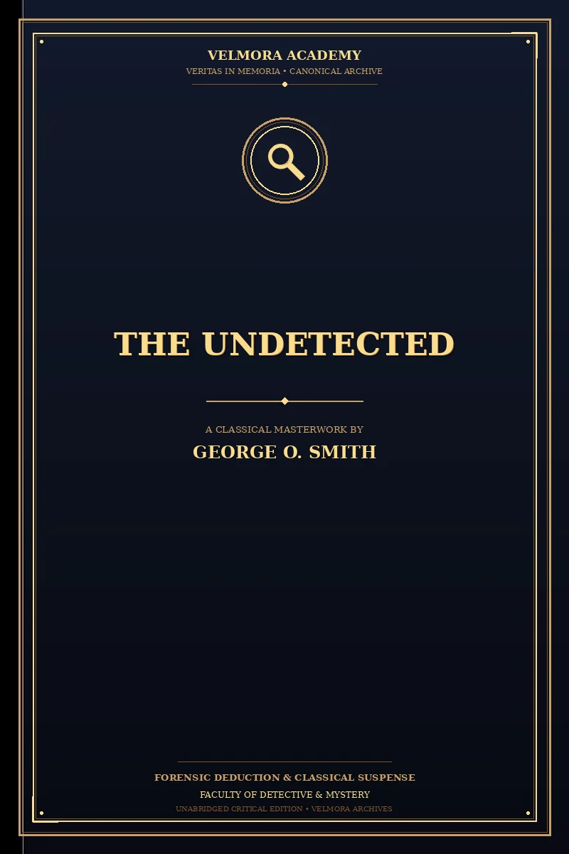 Cover of The Undetected