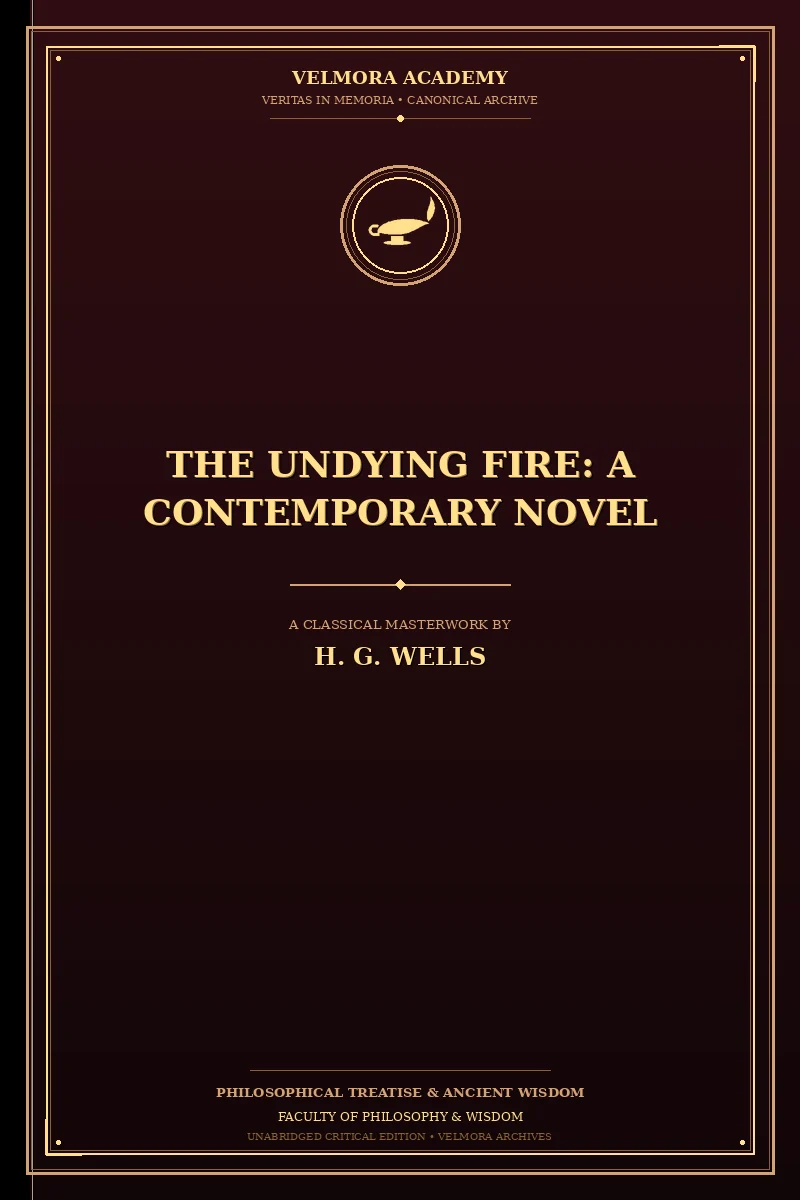 The Undying Fire: A contemporary novel