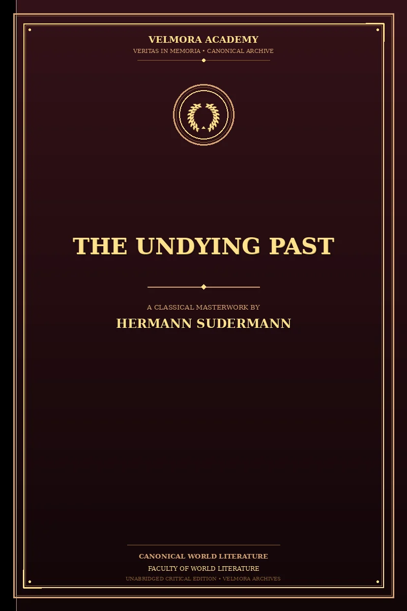 The Undying Past