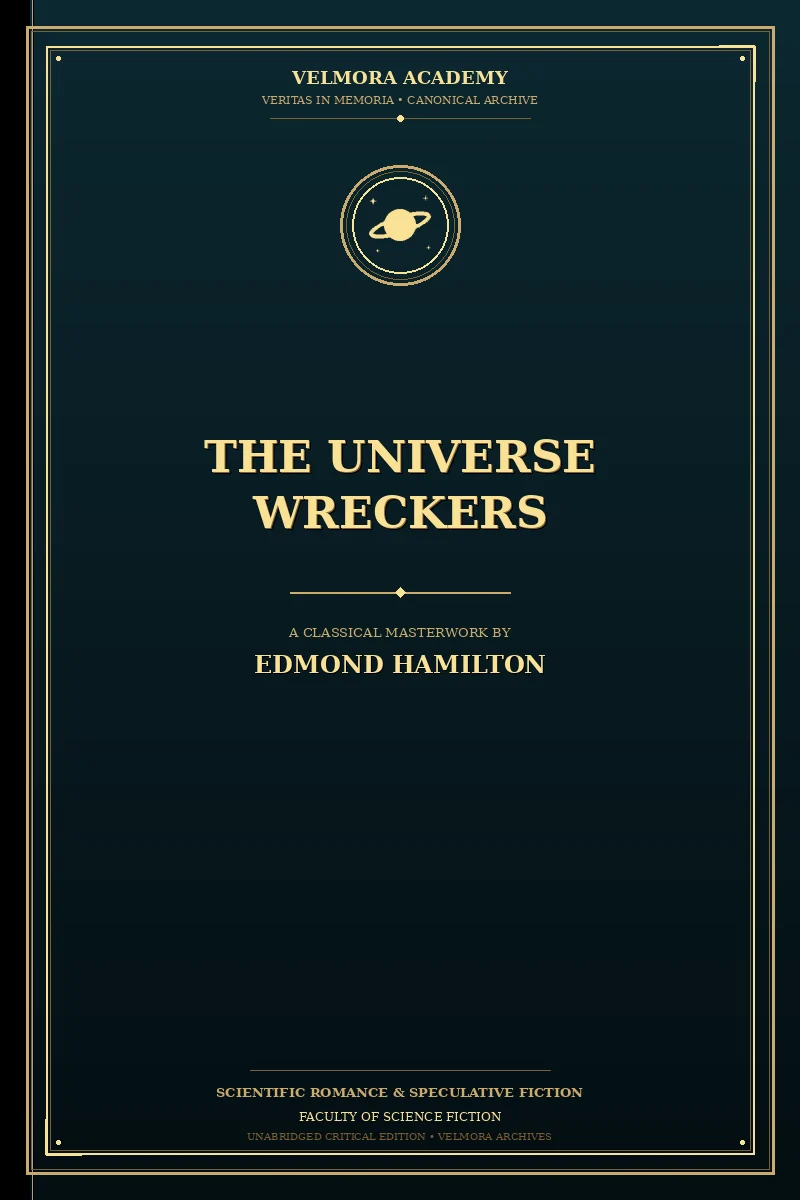 The universe wreckers
