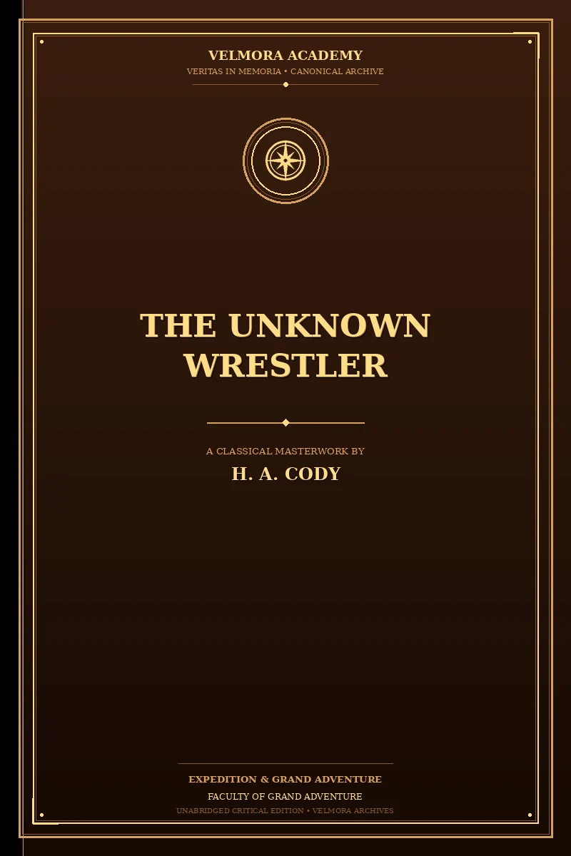 Cover of The Unknown Wrestler