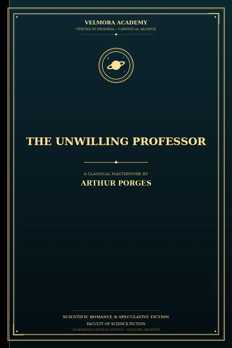 Cover of The Unwilling Professor