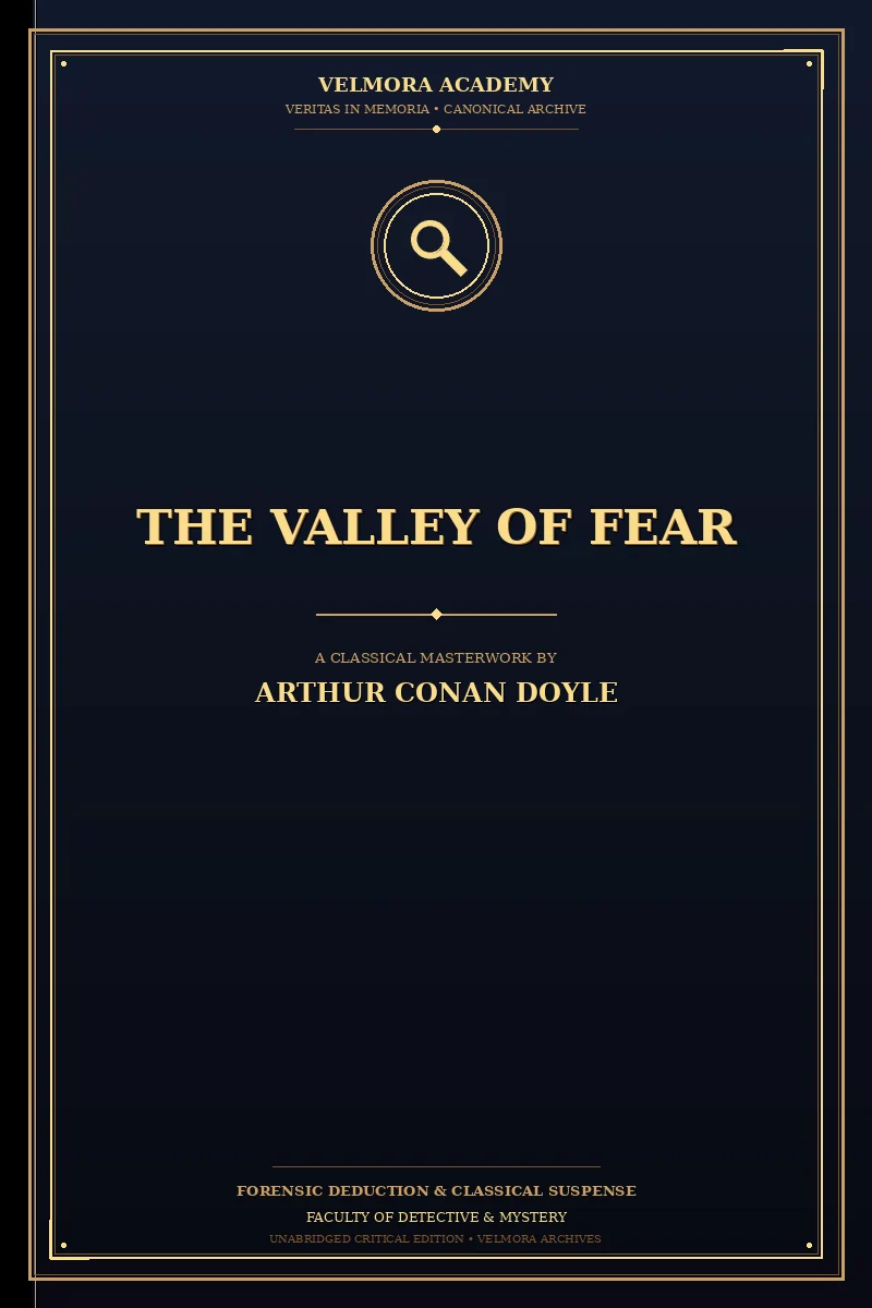 Cover of The Valley of Fear