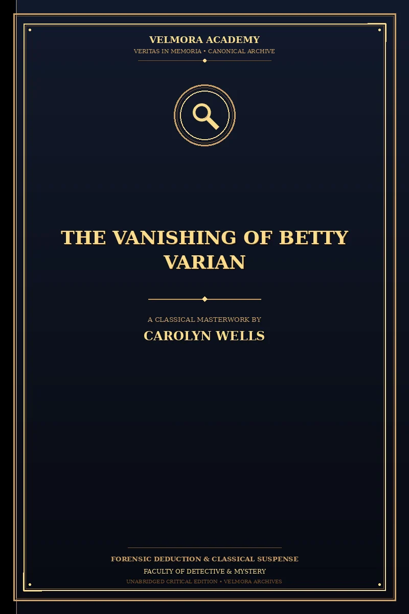 The Vanishing of Betty Varian