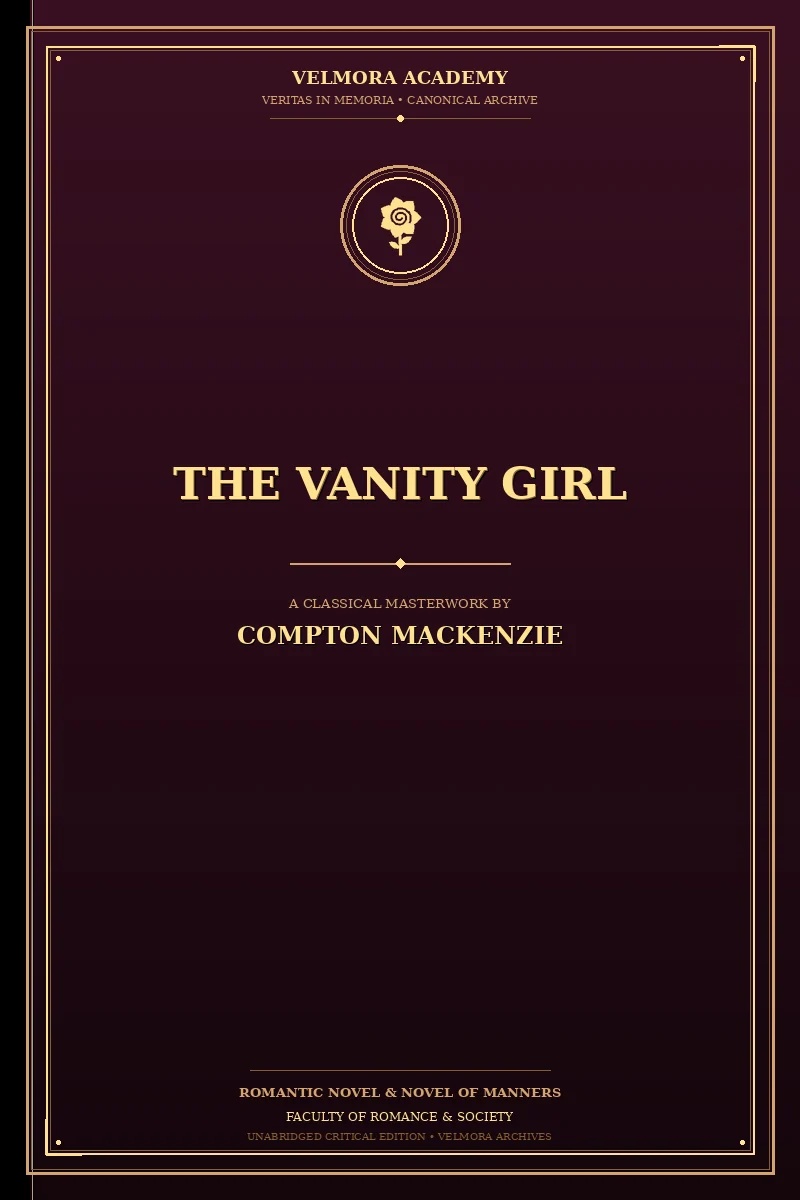 Cover of The Vanity Girl