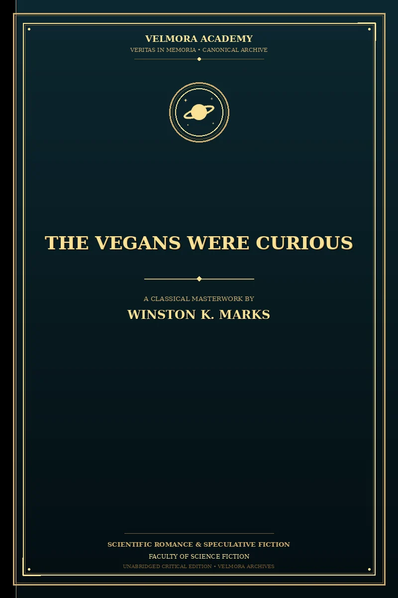 Cover of The Vegans Were Curious