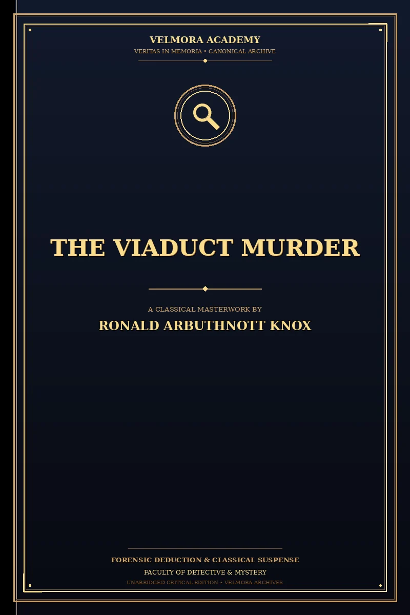 Cover of The viaduct murder