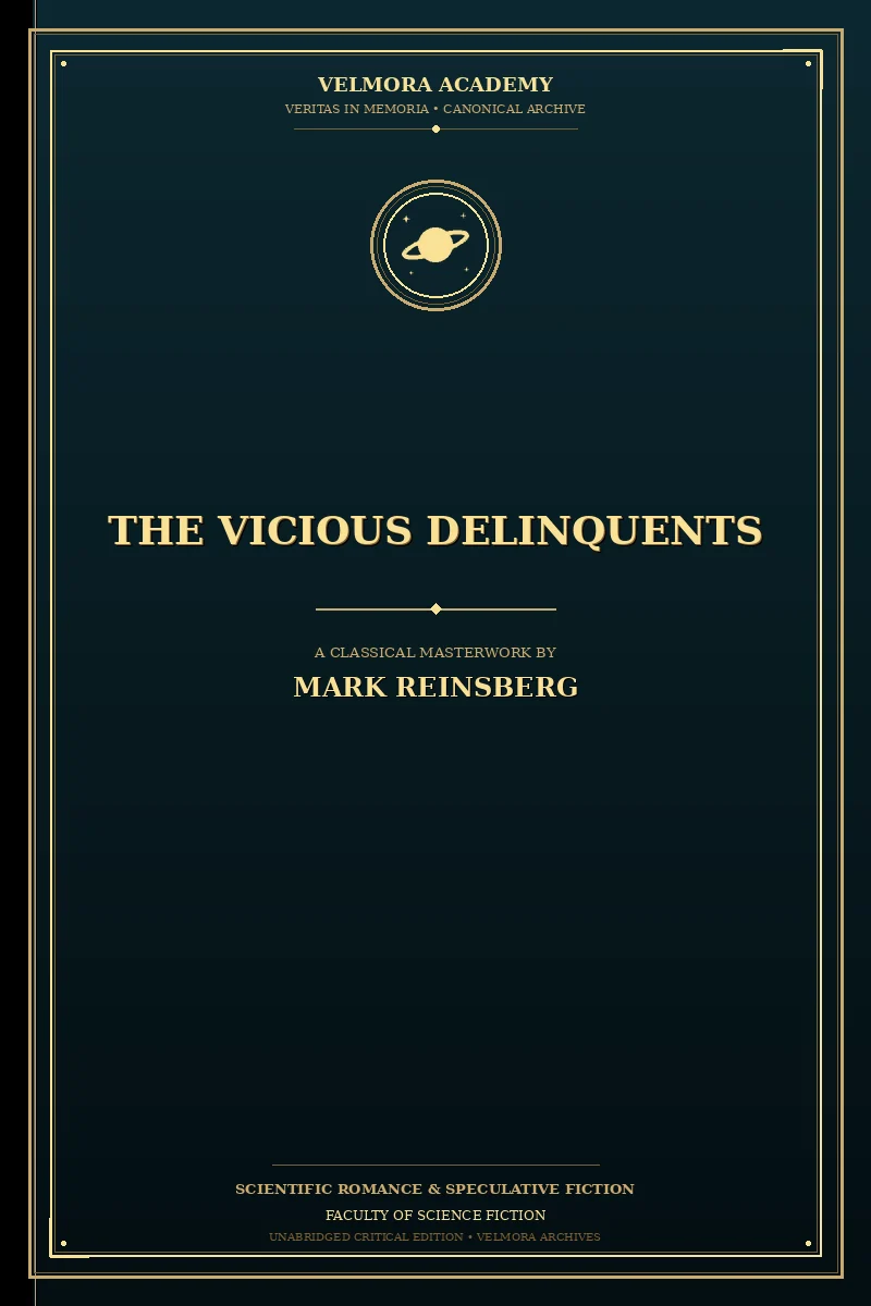 Cover of The Vicious Delinquents