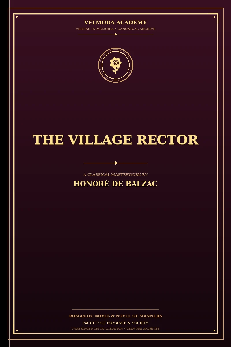 Cover of The Village Rector