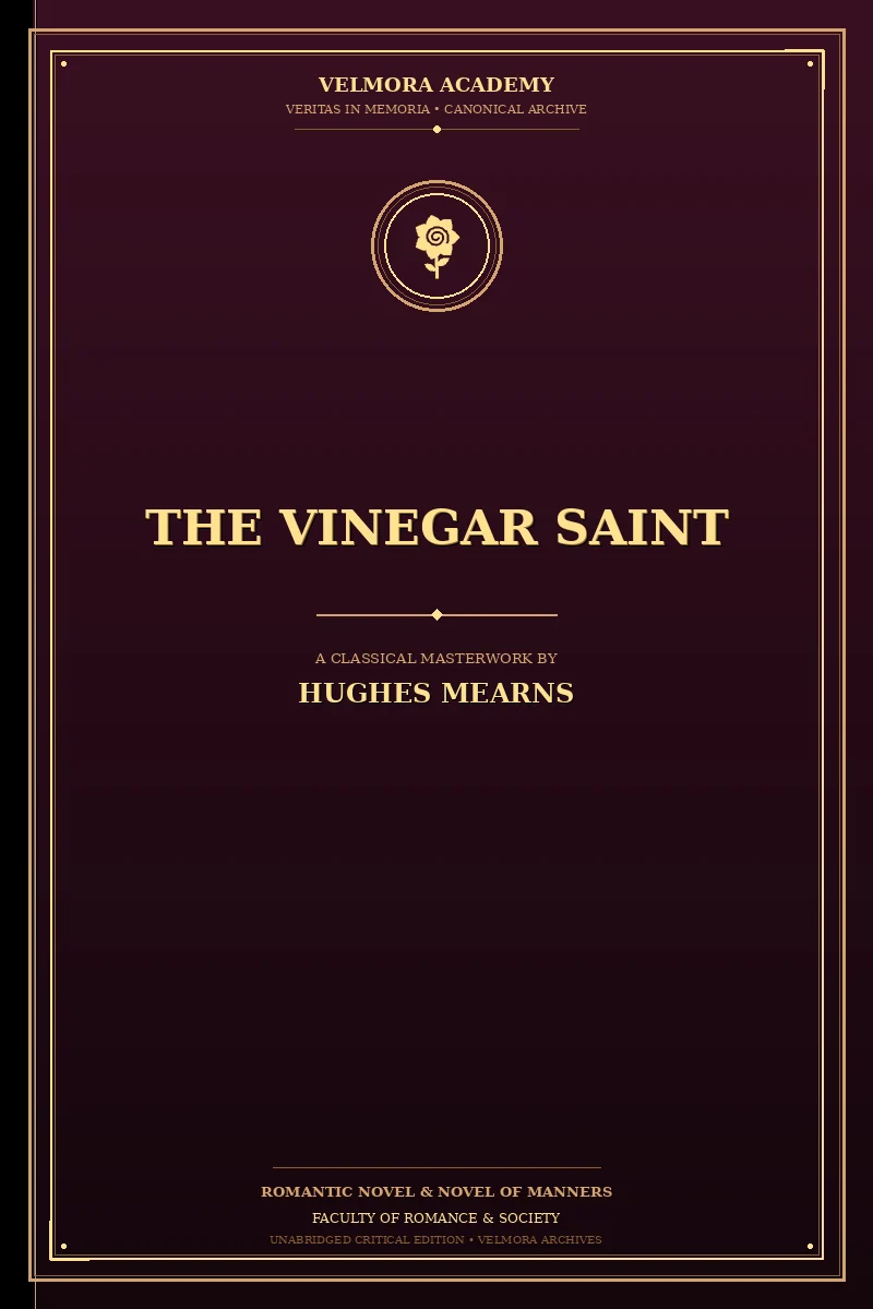 The Vinegar Saint