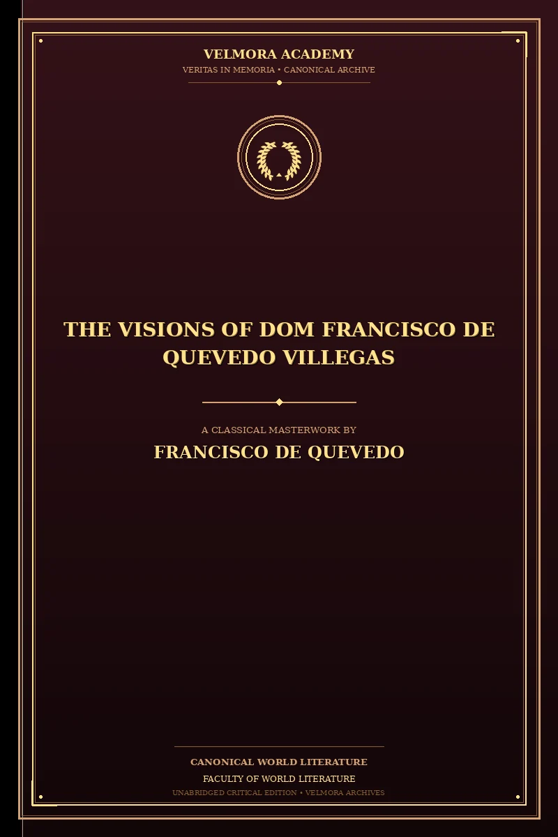 Cover of The Visions of Dom Francisco de Quevedo Villegas