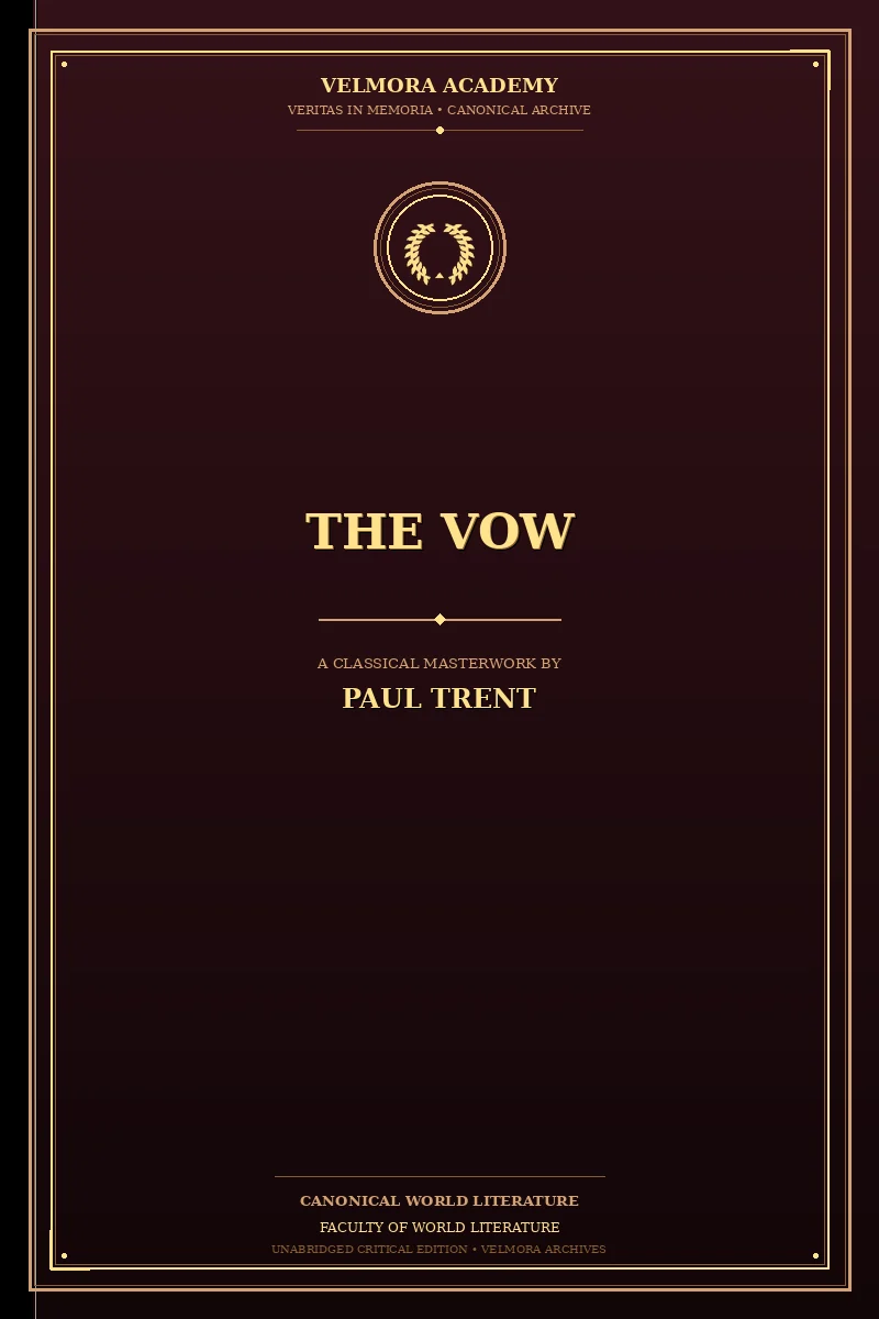 Cover of The vow