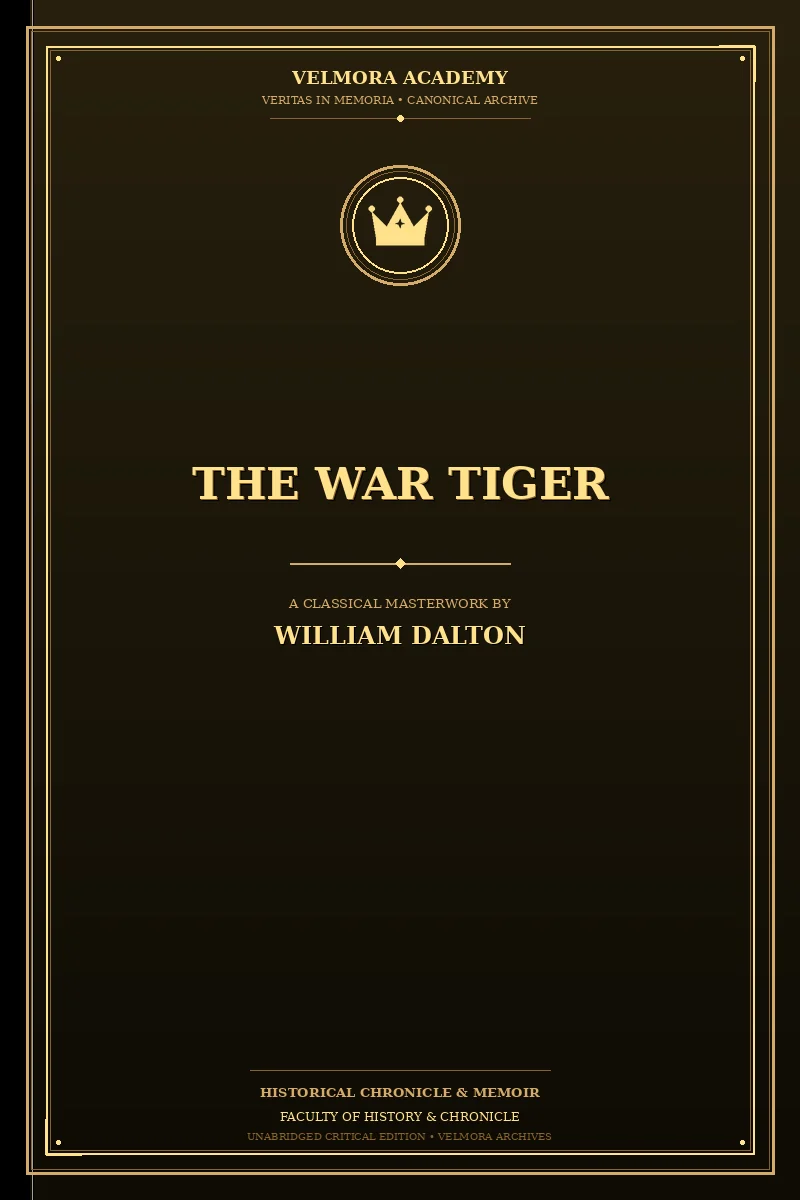Cover of The War Tiger